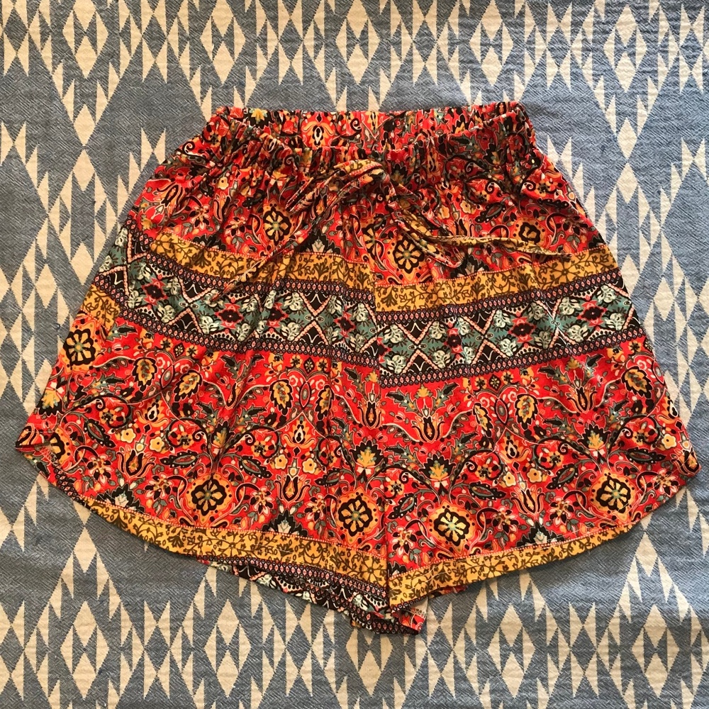 Juniors Paisley Shorts